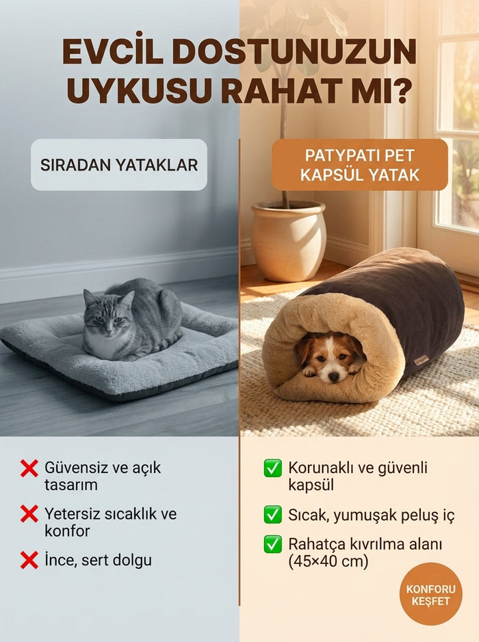 patypati Pet Kapsül Yatağı 2